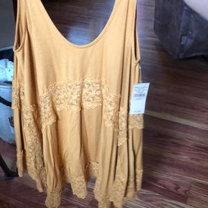 Mustard color Tank top